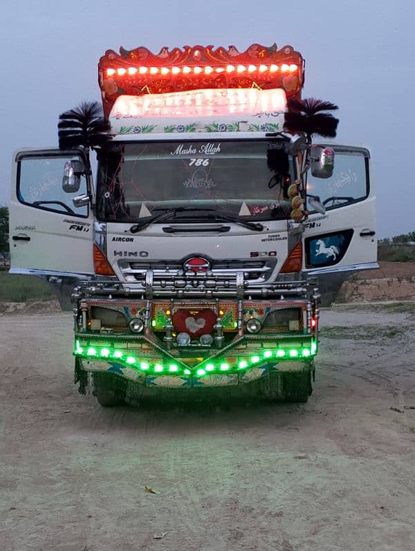 Hino dumper j 4 turbo intercooler 1