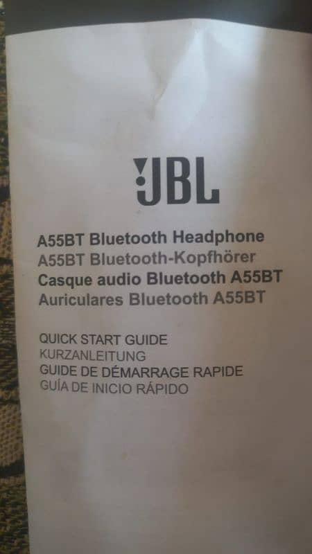 JBL A55BT bluetooth Headphone 2