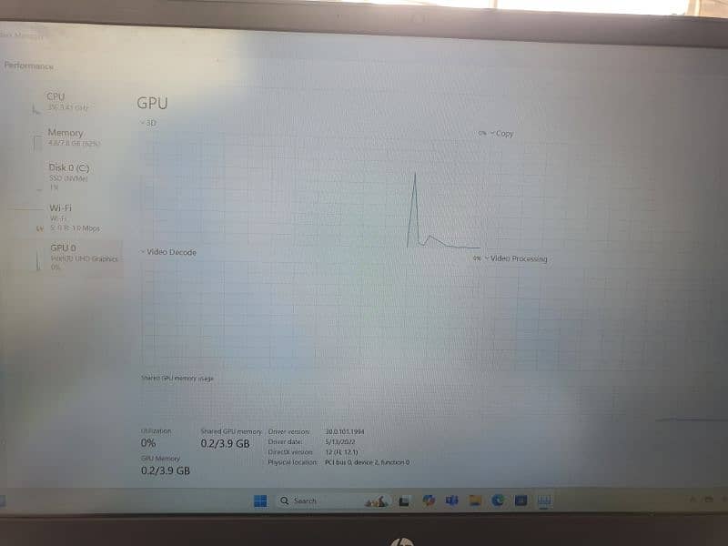 HP Pavilion Gaming Laptop Ci5 10th gen 6