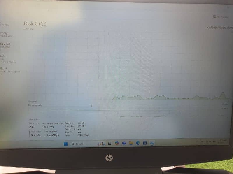 HP Pavilion Gaming Laptop Ci5 10th gen 8