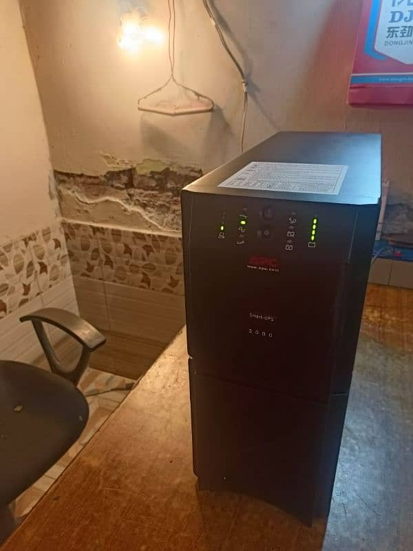 APC 3KVA SMART SINE WAVE UPS 8