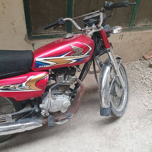 cg 125 urgent sale with Golden number 1