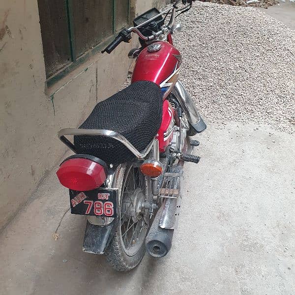cg 125 urgent sale with Golden number 2