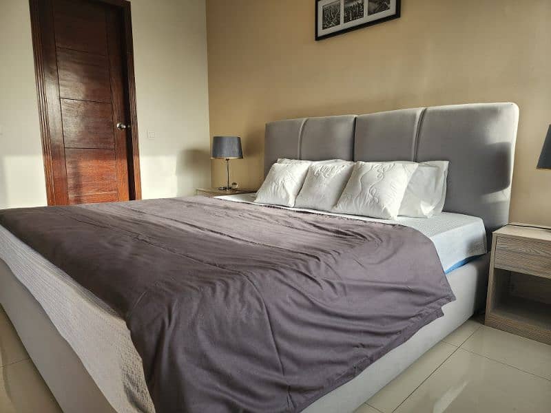 Modern style King Size Bed, Sofa, and Chair 3