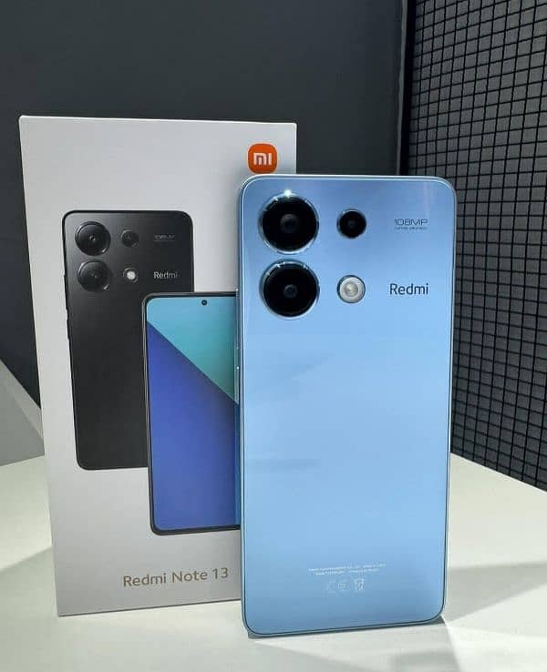 Brand New Redmi Note 13 8/128GB just 20days used Complete Box 1