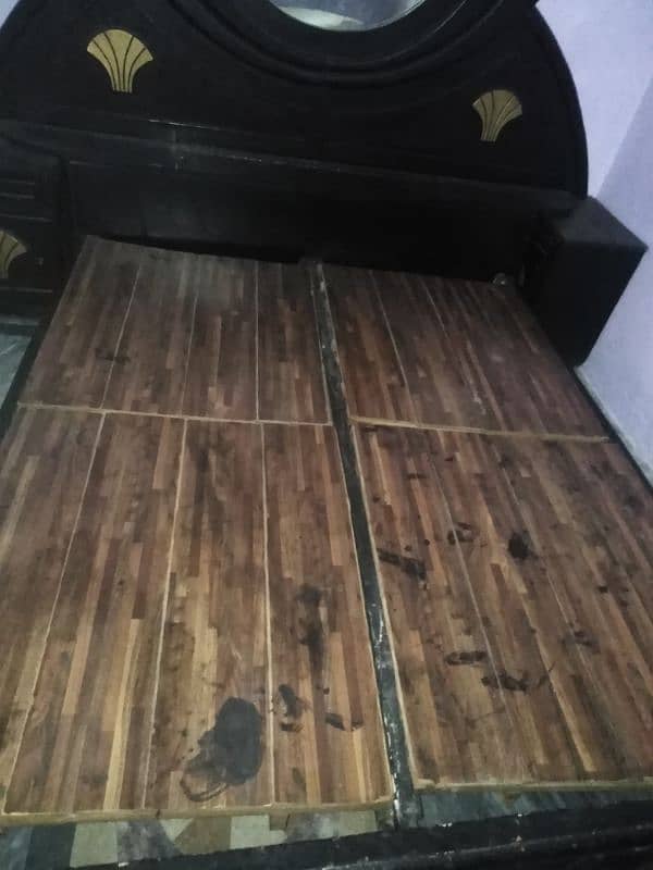 double bed side table and dressing 2