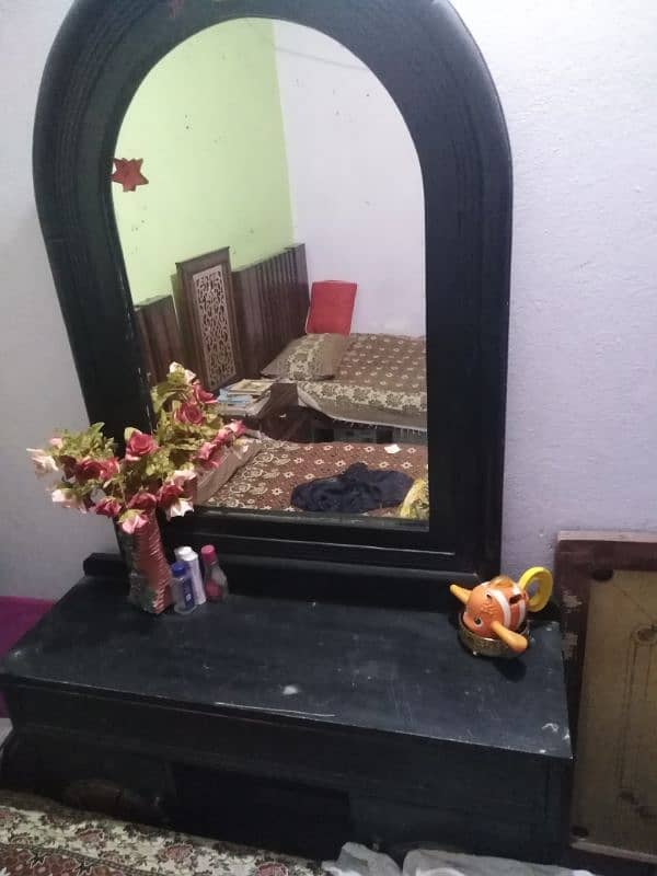 double bed side table and dressing 6