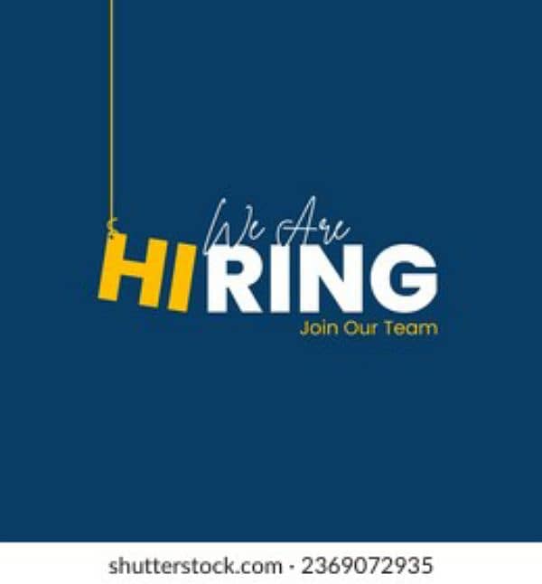 we are hiring for our office Need male & female staff 0