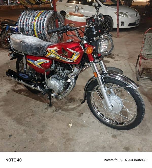 honda 125 24/25 number All Panjab lga 3500use Exchge self start 24mdl 2