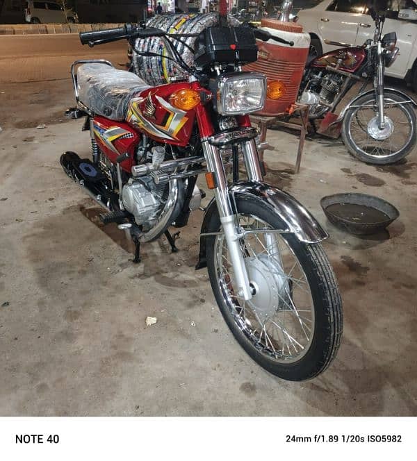 honda 125 24/25 number All Panjab lga 3500use Exchge self start 24mdl 3