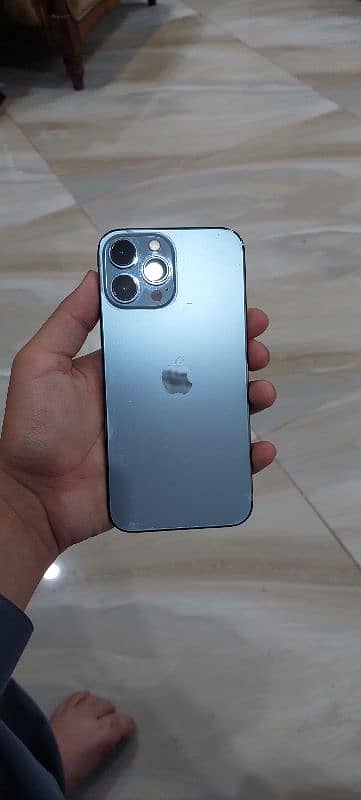 13 pro max pta approved 512 gb blue colour 6