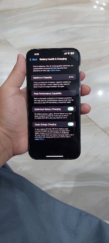 13 pro max pta approved 512 gb blue colour 10