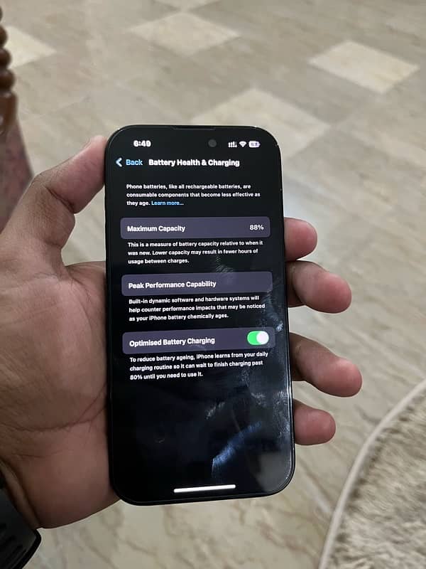 Iphone 14 pro  512 gb PTA approved 6