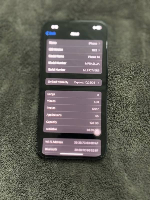 IPhone 14 Nonpta JV 100% Health 2