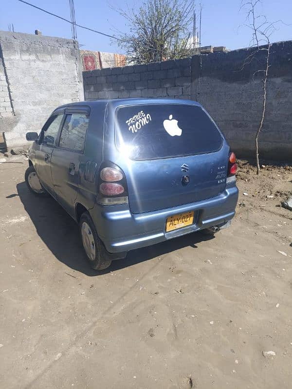Suzuki Alto vxr 2006 ac on cng petrol good fuel average sindh register 0