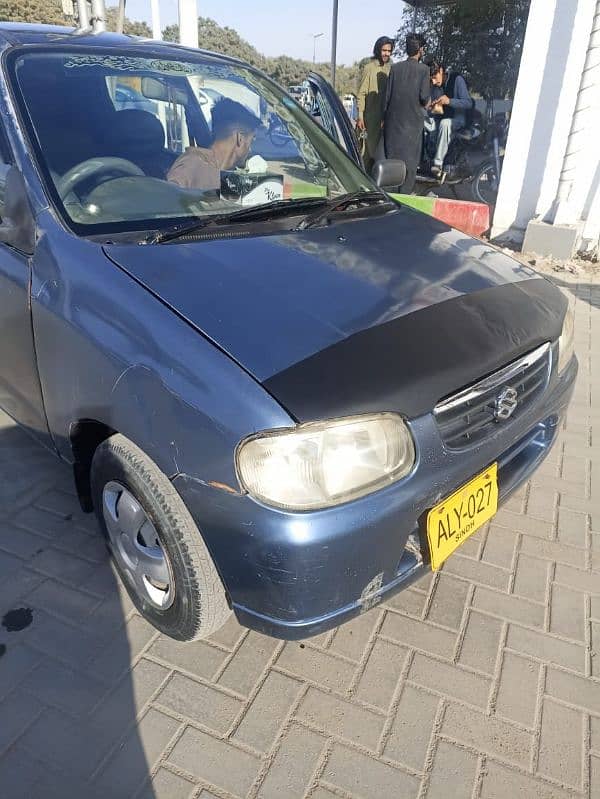 Suzuki Alto vxr 2006 ac on cng petrol good fuel average sindh register 7