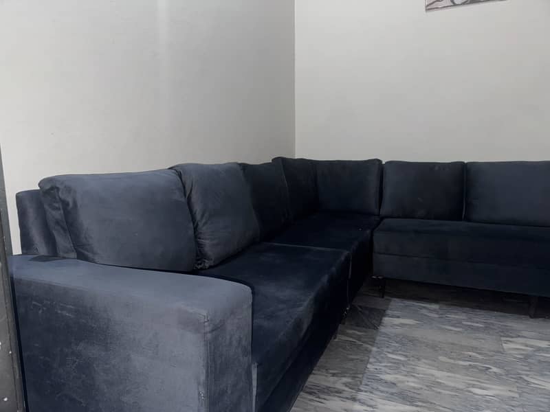 L-shaped 7 seater sofa 0