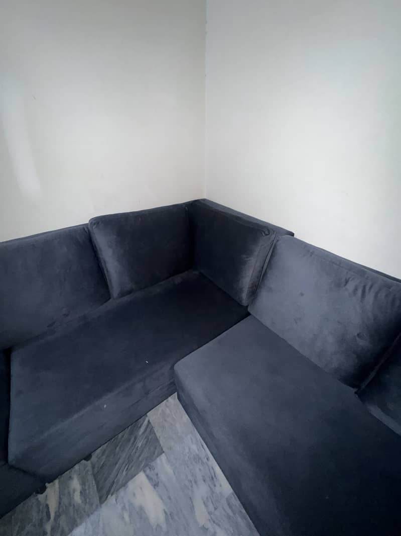 L-shaped 7 seater sofa 1