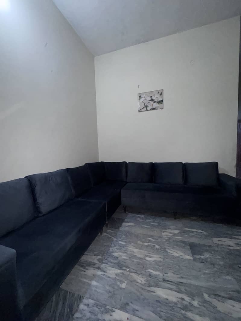 L-shaped 7 seater sofa 8