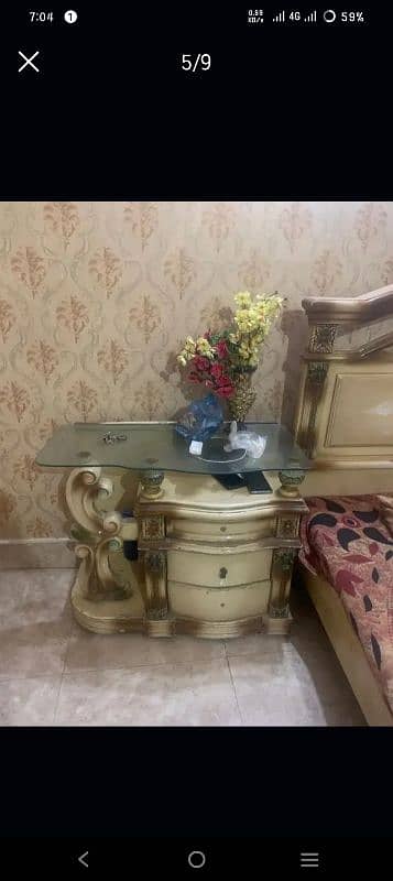 Deco paint lasani 4 piece full size furniture 5