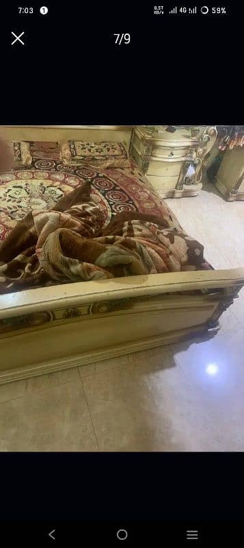 Deco paint lasani 4 piece full size furniture 6