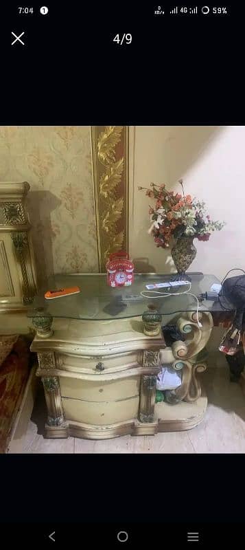 Deco paint lasani 4 piece full size furniture 7