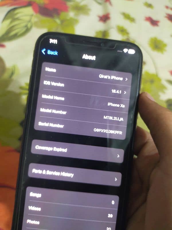 Iphone XS Gold Non PTA 64gb 1