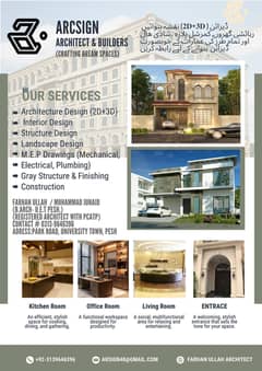Architecture Design & Construction Services ,Map/2D 3D Naqsha,Interior