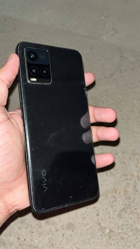 vivo y33s complete box 8/128 6