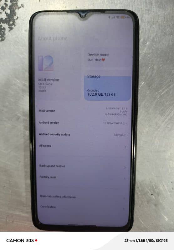 Redmi Note 8 Pro W/O Box 0