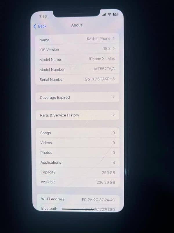 XS MAX PTA dual sim 256 1