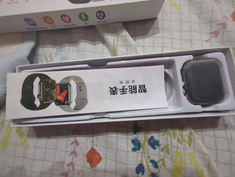 watch 9 max wireless charging, NFC, Heart Rate, siri, BT call able 1