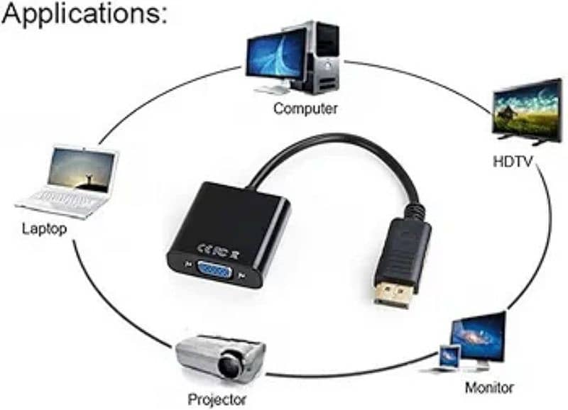 DP to VGA Adapter 2