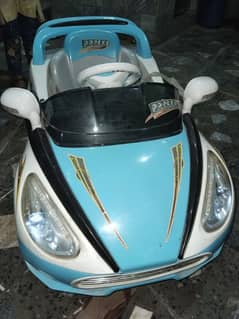 kids Electric Car with double battery 6/6 volts