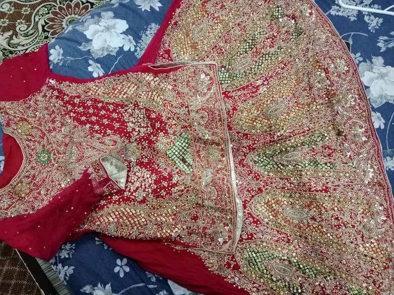 mehndi and Barat Lehnga 7
