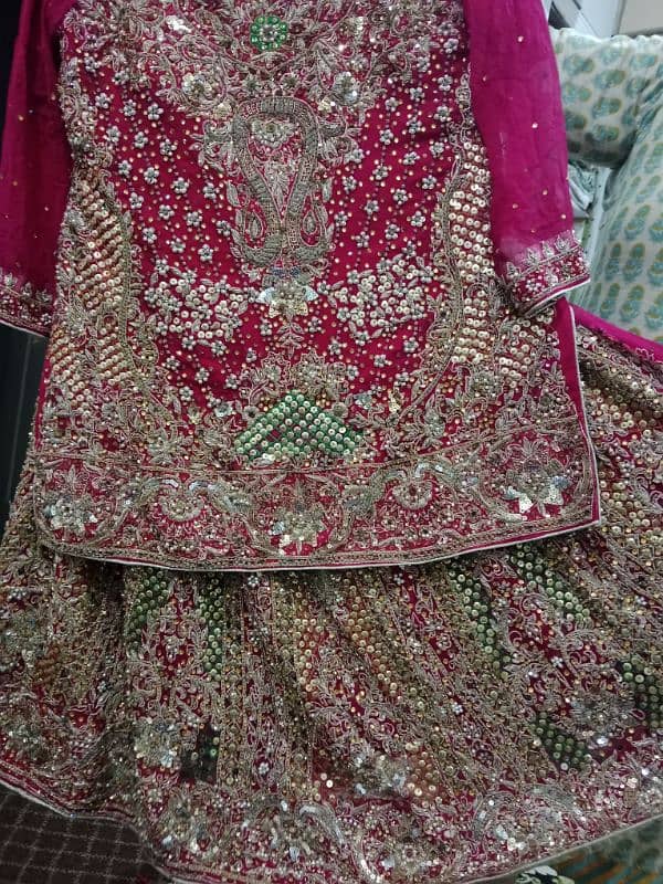 mehndi and Barat Lehnga 9