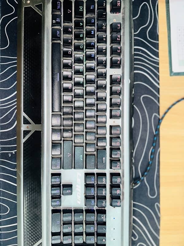 RGB mechical black switch keyboard 2