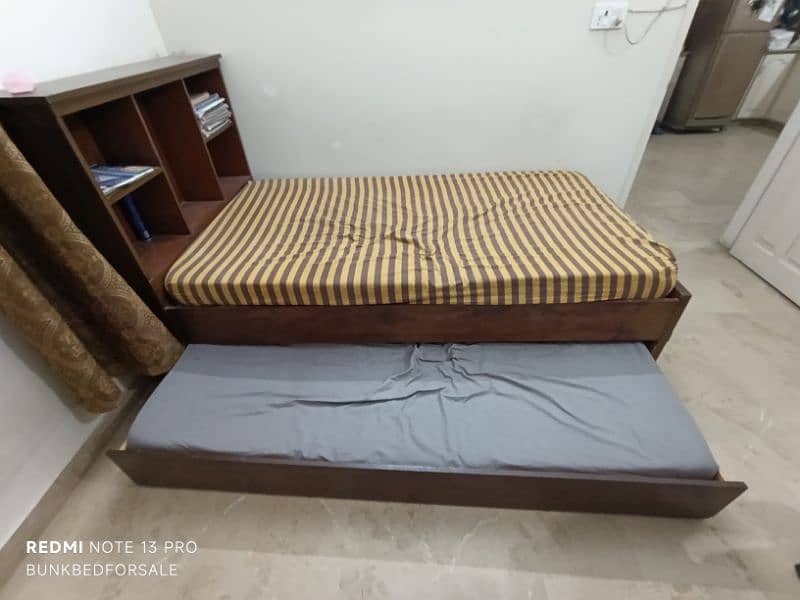 bunk bed for sale with mattress 1