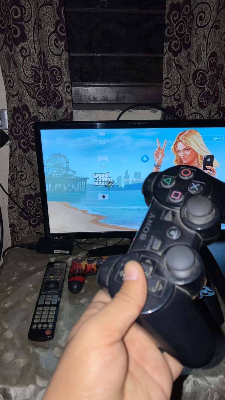 Playstation 3 with 2 controllers available 2