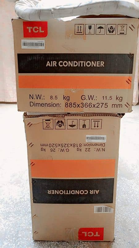 1 ton TCL inverter AC 7