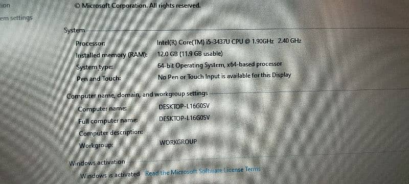 HP Elitebook 9470 i5 3rd gen 3