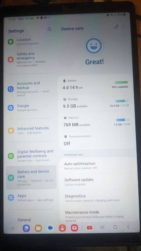 Samsung Galaxy tab a7 lite 2