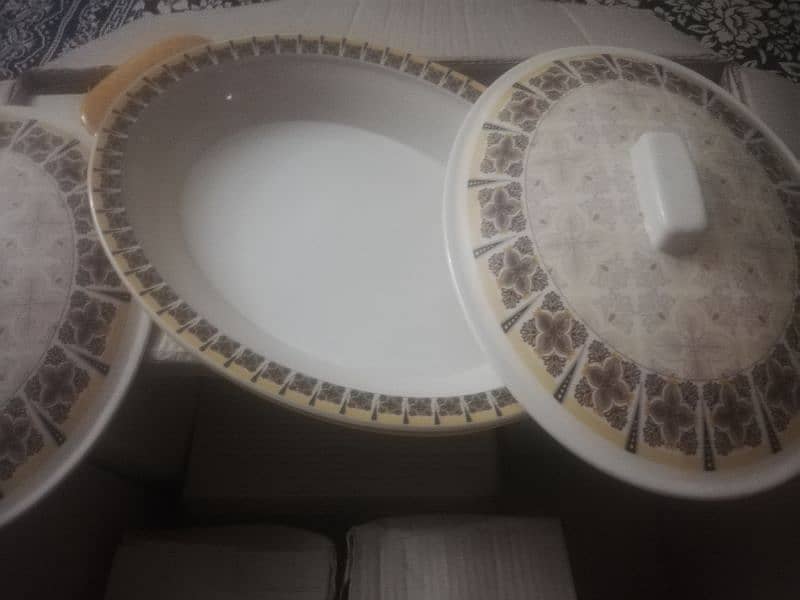plastic dinner set 1