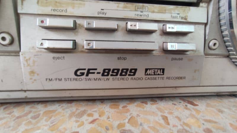 SHARP MODEL NO-GF-8989H - Vantage. . 7