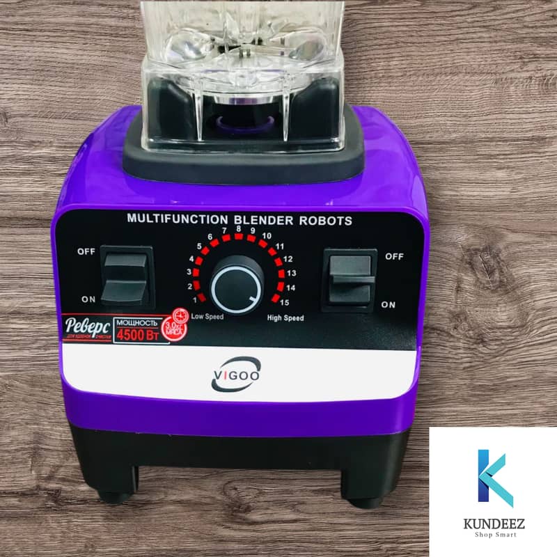 Vigoo 2 In 1 Grinder & Blender Powerful 1