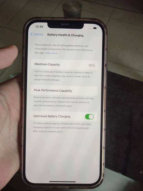 Iphone 12 pro max  Factory unlocked  256gb gold 10
