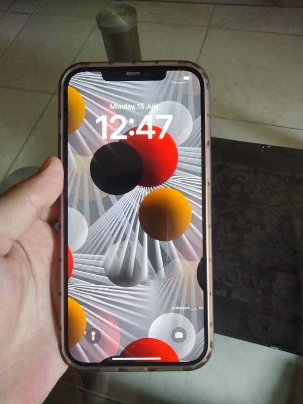 Iphone 12 pro max  Factory unlocked  256gb gold 14