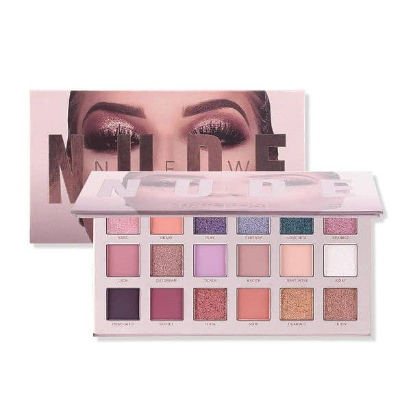 matte and glitter eyeshadow palate 0