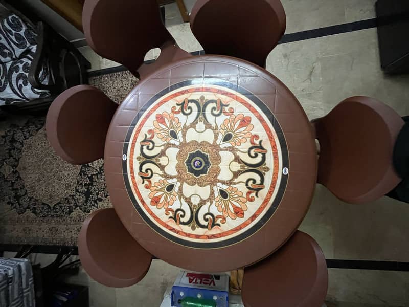 Dining Table with 6 Chairs 3