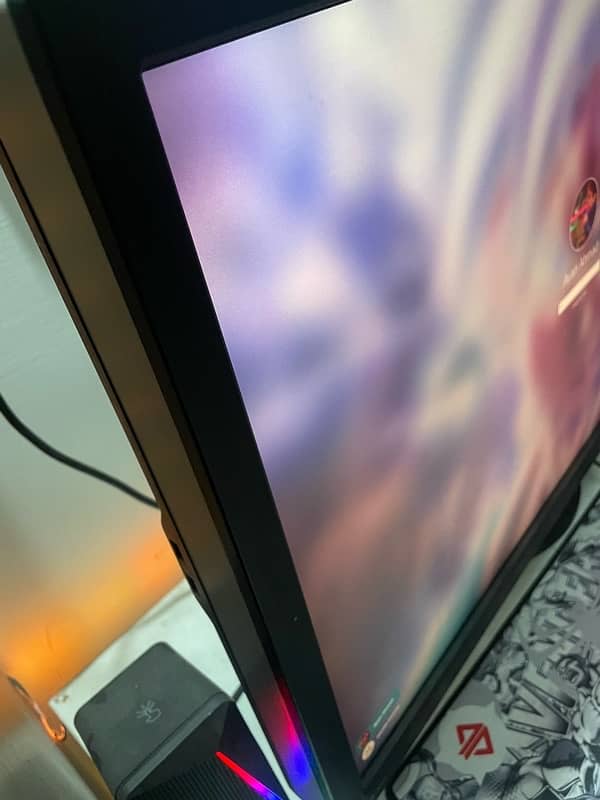 Gaming Pc And Setup With Monitor Keyboard Accesories 11